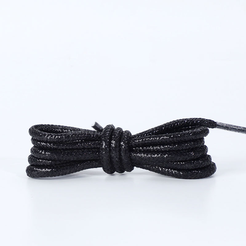 Accessori per scarpe lacci rotondi dorati, scarpe bianche personalizzate da uomo e da donna in oro rosa lucido, scarpe sportive_voghion.com