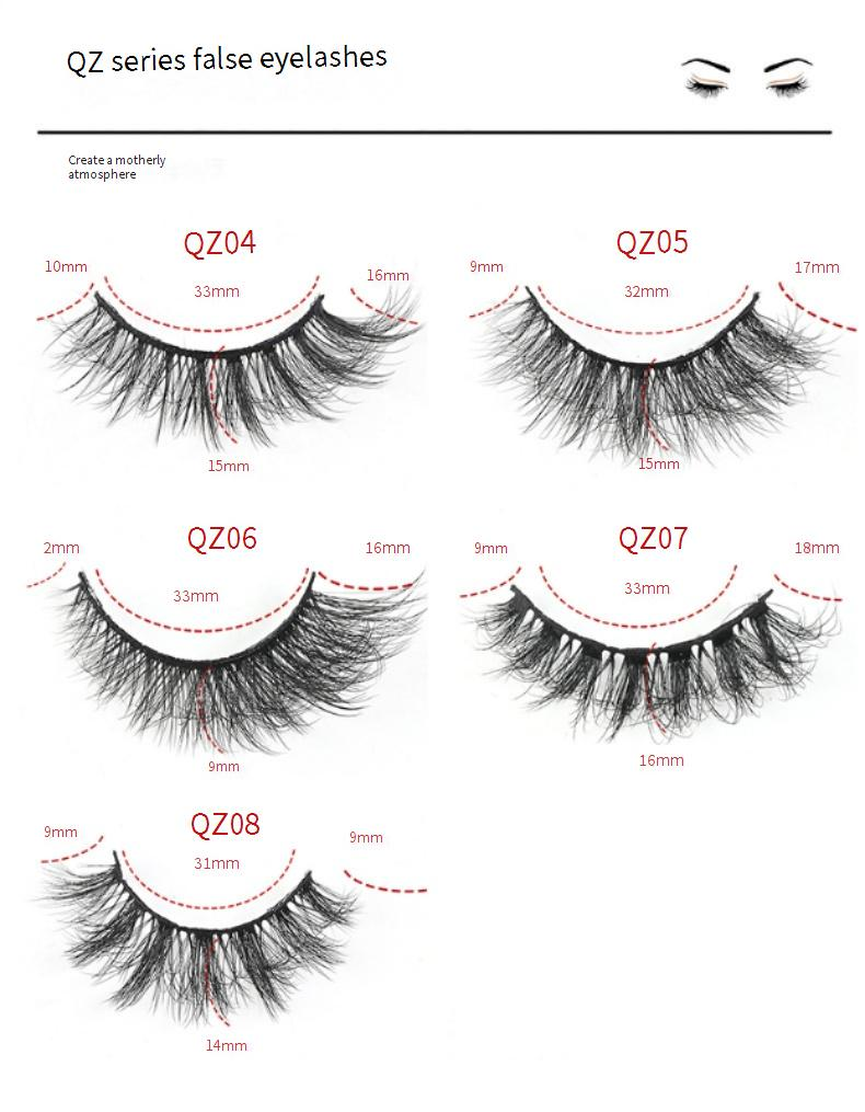 Ljepota i zdravlje 7 pari trepavica Cijeli grozd Prirodne guste lisice Umjetne trepavice Samonasjecive 5d pržene kose_voghion.com