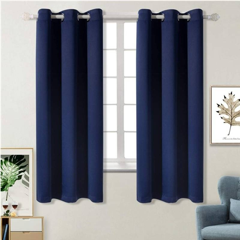 Blackout Curtains - Solid Color Thermal Insulated Window Drapes (100% Light Blocking Noise Reducing Ready-To-Hang For Bedroom/Living Room)_voghion.com