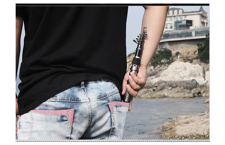 Ensemble de petites cannes à pêche en mer en carbone, mini canne à pêche en mer, canne à pêche en mer portable, grand anneau de guidage, canne à pêche rocheuse, canne à pêche en gros, canne à lancer_voghion.com