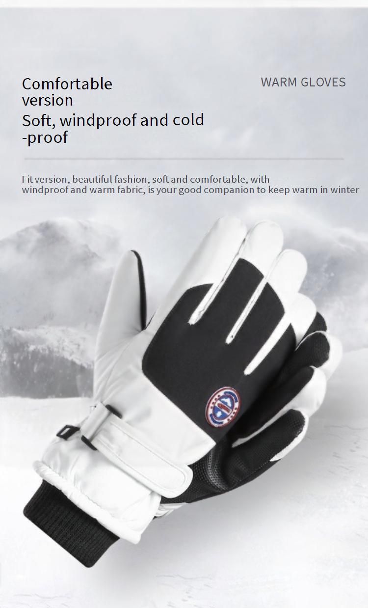 Unisex-Winterskihandschuhe – Touchscreen-kompatibel, wasserdicht, winddicht, wärmeisoliert für Snowboarden, Radfahren und Outdoor-Aktivitäten_voghion.com