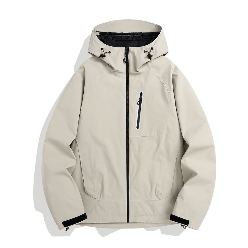 Herbst Winter Outdoor 3-in-1 Jacke für Damen und Herren, Winddicht, Wasserabweisend, Hochwertig, Vollversiegelt,_voghion.com