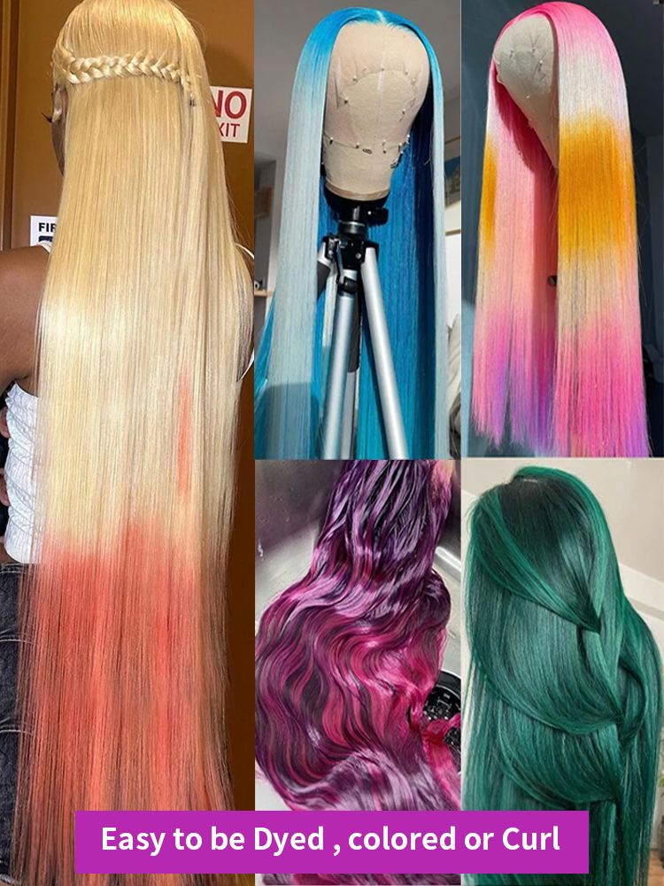 Žhavé prodejní 613 Medově blond 13x6 13x4 HD přední lidské vlasy připravené k nošení bezlepkové 5x5 rovné krajkové uzavření přední paruky pro ženy_voghion.com