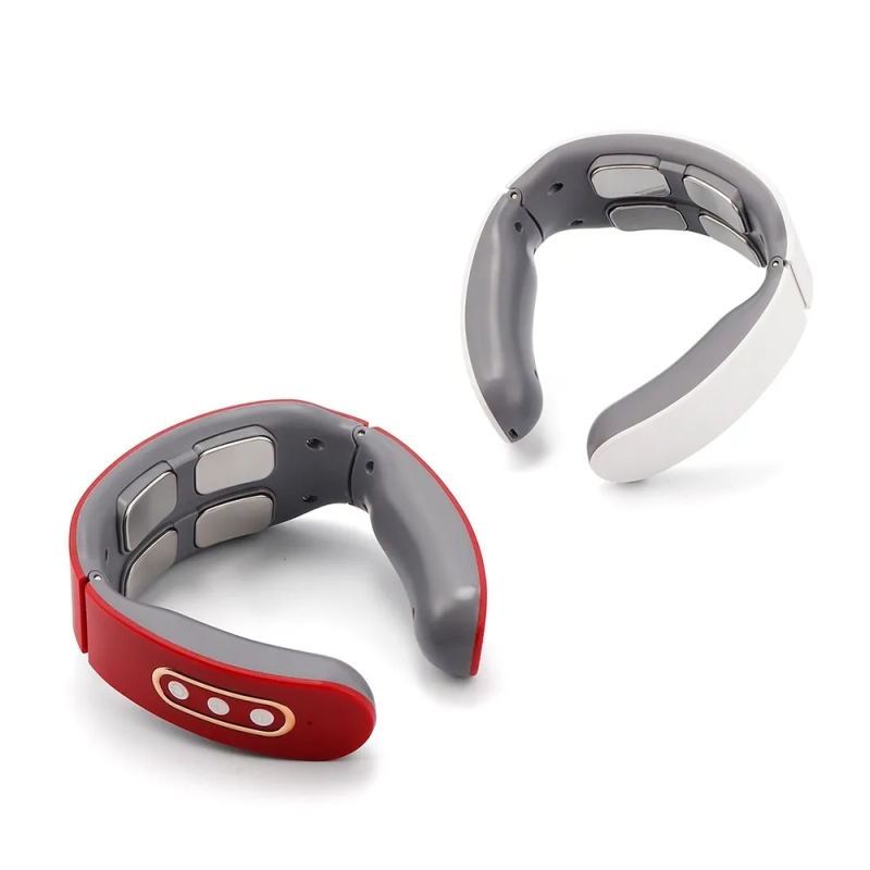 Rückenmassageköpfe, 3D-Smart-Nackenmassagegerät, 15 Stufen, TENS-Impulsheizungstherapie, Nacken- und Rückenschmerzen, Linderung von Gesundheitsfürsorge_voghion.com