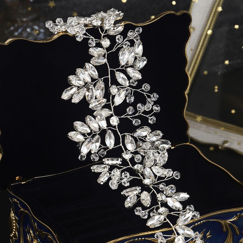 Design Brautgürtel Luxus Pferdeauge Strass Gürtel Handgefertigte Perlen Damen Hochzeitskleid Accessoires_voghion.com