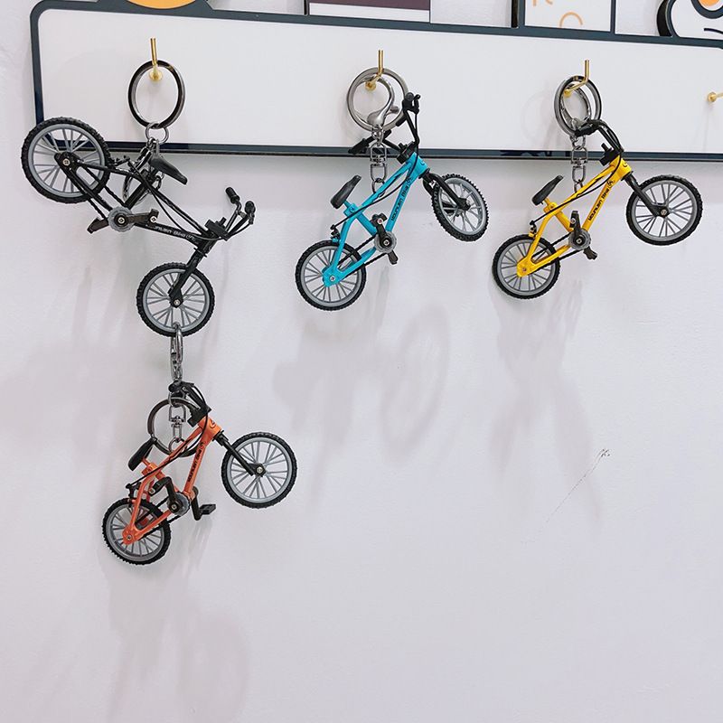 Porte-clés créatif en forme de mini vélo de montagne, exquis, pendentif pour sac à dos, petit cadeau_voghion.com