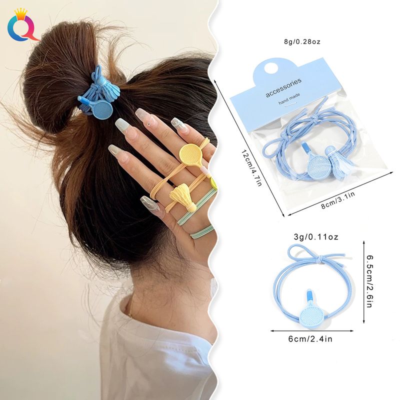 Elastici per capelli sportivi - Fasce per capelli antiscivolo ad alta elasticità per badminton, tennis e palestra (accessori per capelli resistenti, resistenti al sudore, in confezioni grandi)_voghion.com