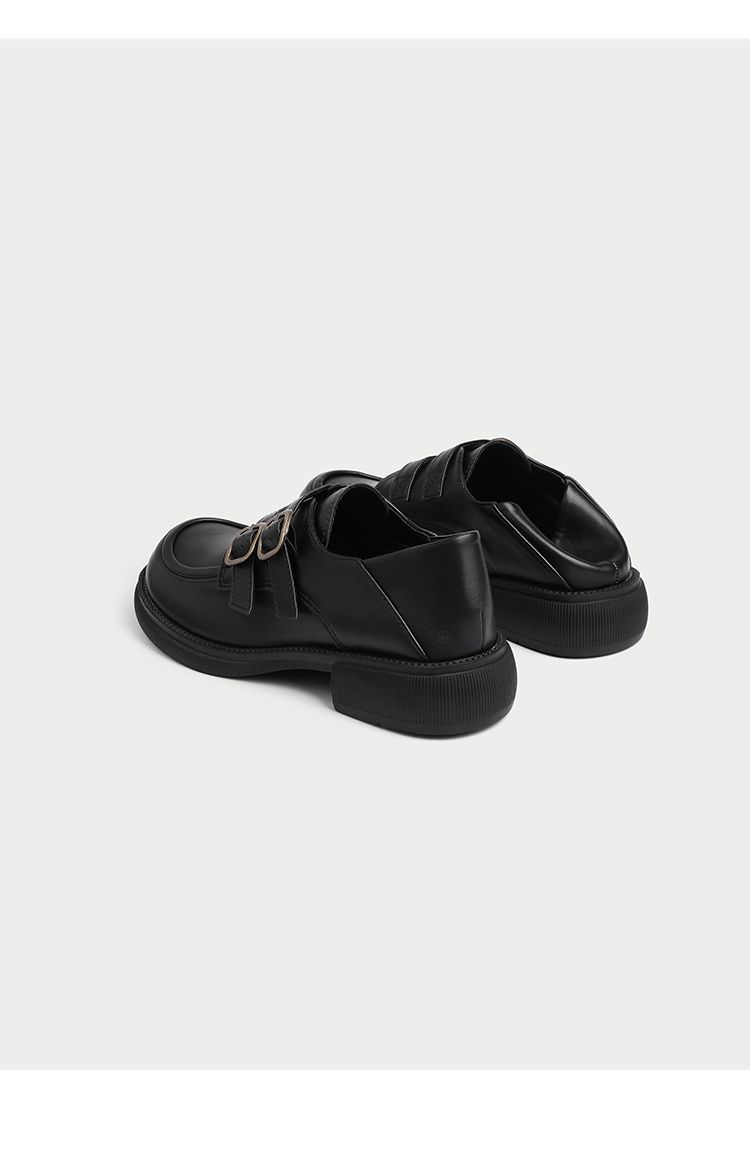 Uzvelkamie Chuyushi Retro mokasīni melnā krāsā_voghion.com