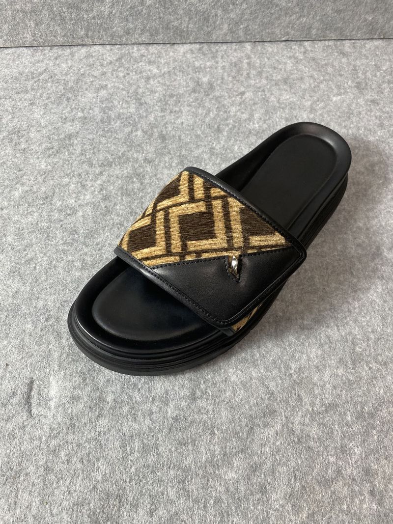 New Style Cross Strap Men's Non-Slip Casual Summer Fashion Versatile Outdoor Thick Sole Comfortable Slide Sandals_voghion.com