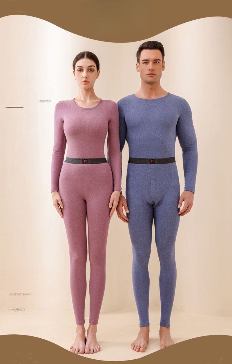 Calzamaglia lunga in velluto tedesco caldo da uomo e da donna, in velluto dorato, ispessito, in velluto di agnello e seta, per autunno e inverno_voghion.com