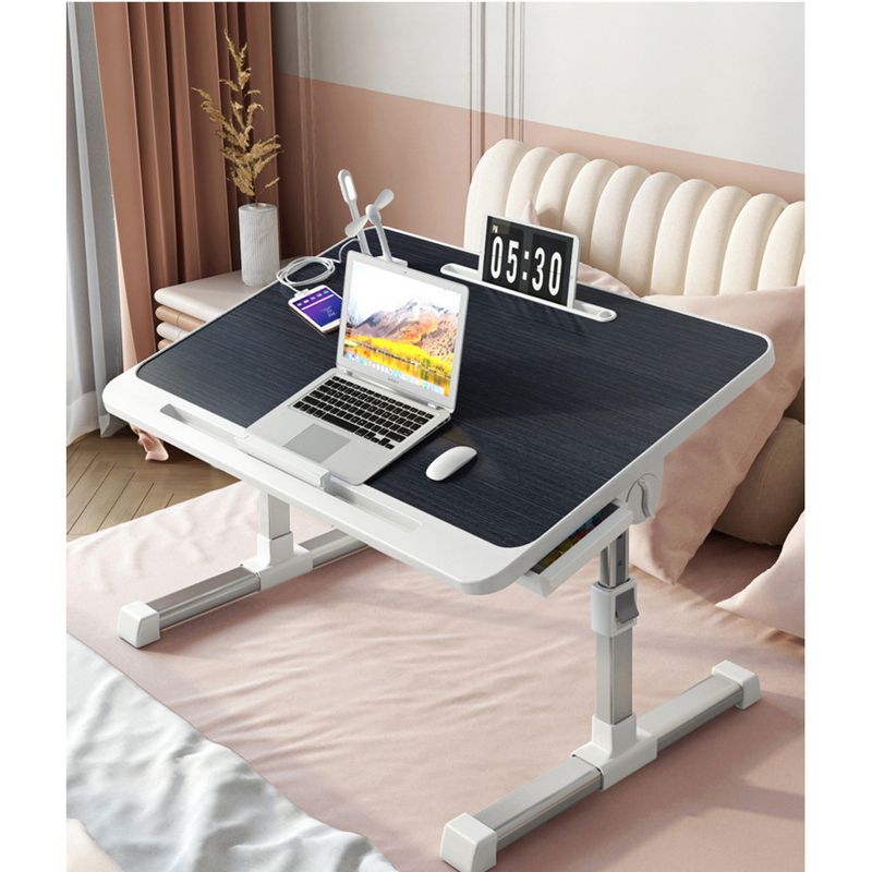 Comodino pieghevole regolabile per scrivania da studio a casa, semplice tavolo da camera da letto, per computer, finestra a bovindo, dormitorio, per studenti_voghion.com