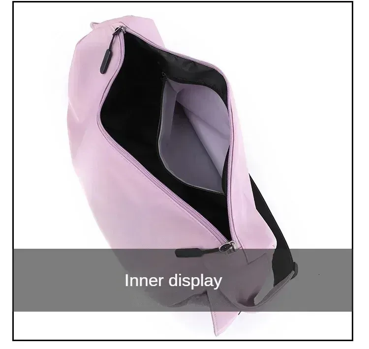 Sporttasche mit großem Fassungsvermögen, tragbar, mit Nass- und Trockentrennung, verstellbarem Schultergurt, Schwimm- und Fitnessrucksack_voghion.com