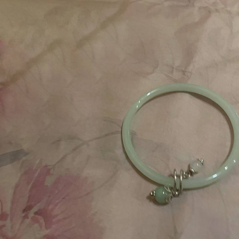 Bracelet cloche de style chinois ancien, nouvelle tendance nationale, ensemble de bracelets d'été simples et polyvalents pour femmes, design de niche, bijoux à la main_voghion.com