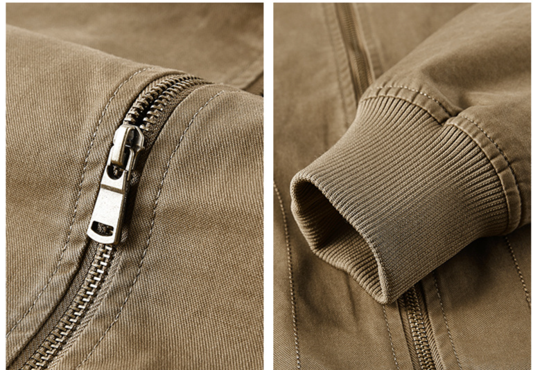 Moška oblačila 2024 nova oprana bombažna pilotska jakna moška spomladanska in jesenska pilotska jakna MA1 baseball jakna velika velikost_voghion.com