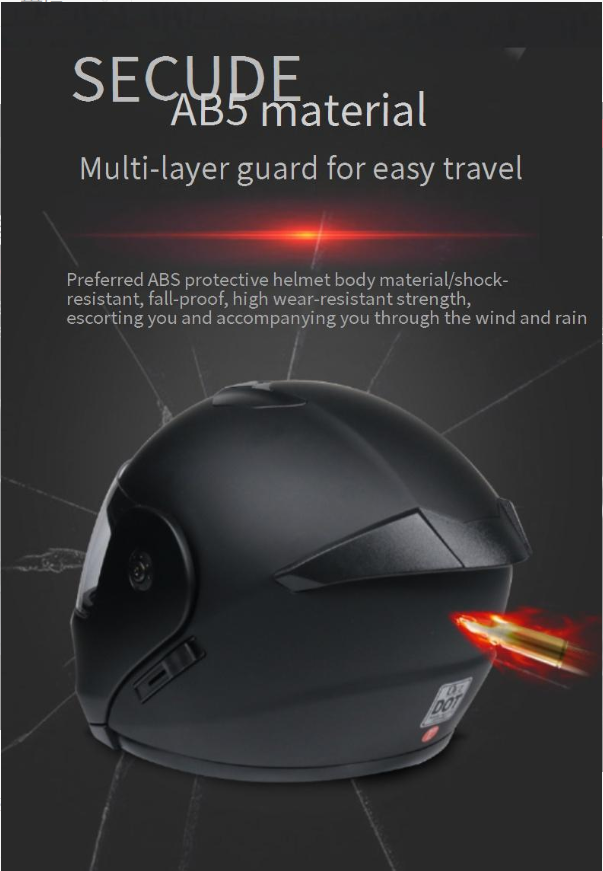 Motorcycle Accessories & Parts electric bike helmet double lens flip up helmet full face helmet racing helmet running helmet unisex dual use helmet_voghion.com