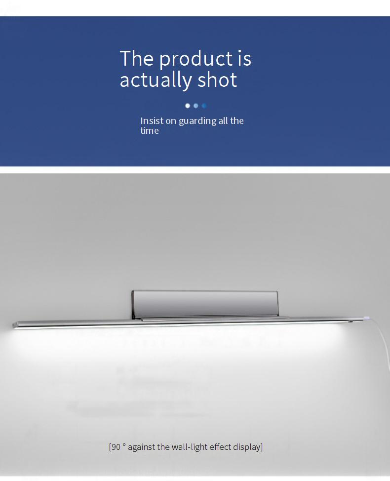 AA Grade Eye Protection Desk Lamp - Adjustable Brightness 5000k Natural Light Wall Mountable For Study/Reading/Homework_voghion.com