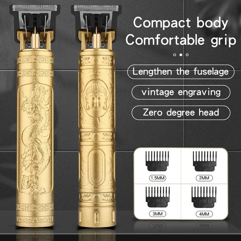 Powerful Professiona Electric Wireless Man Hairdresser Men Barber Shop Groin Beard Repairer Mustache Facial Hair Trimmer Clipper_voghion.com