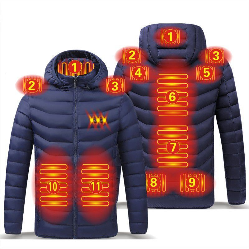 Herren Daunenjacken, Baumwollgefütterte Jacken, Heizanzüge, Jacken, Winterkleidung, Herren Herbst und Winter_voghion.com