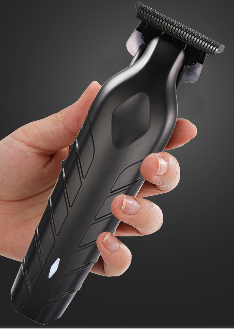 Professional Cordless Hair Clipper For Men - Powerful Rechargeable Hair Trimmer With Stainless Steel Blade, Detachable & Washable Head, Low Noise_voghion.com