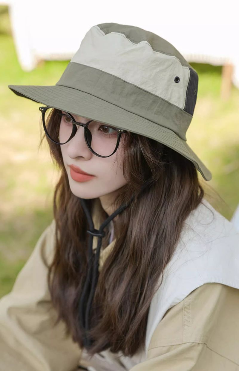 Nuovo cappello da pescatore giapponese per alpinismo all'aperto da donna Protezione solare stile sottile e parasole per uomo e donna Cappello da ciotola ad asciugatura rapida da viaggio_voghion.com