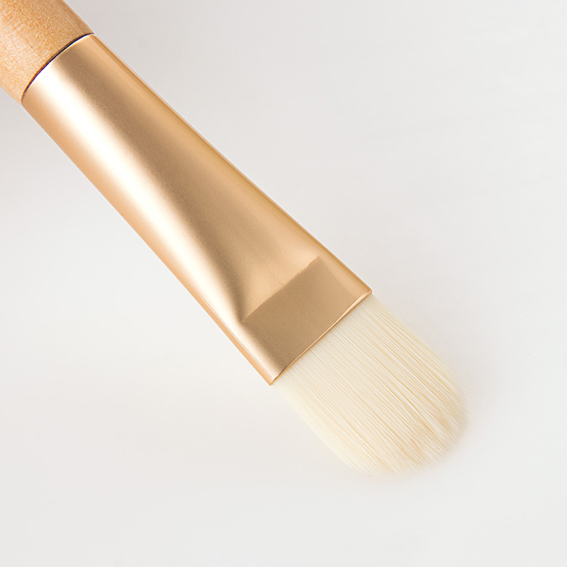 Gesichtsmaskenpinsel, flach, weiches Haar, Gesichtsreinigung, Hautpflege, Mixer, Foundation-Applikator, Concealer-Pinsel, Schönheits-Make-up-Werkzeug-Set_voghion.com
