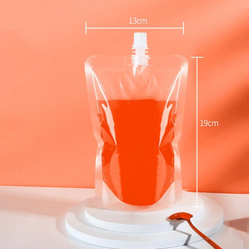 Sacchetto di stoccaggio con beccuccio di tenuta multiuso per alimenti per cereali, mais, chicchi e fagioli_voghion.com