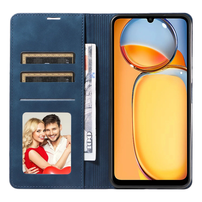 Ultradunne Flip Leather Case Xiaomi 13T 12T Magnetische Portemonnee Telefoonhoes Voor Redmi Note 13 11 10 Pro 13C 12C 12 9A 9_voghion.com