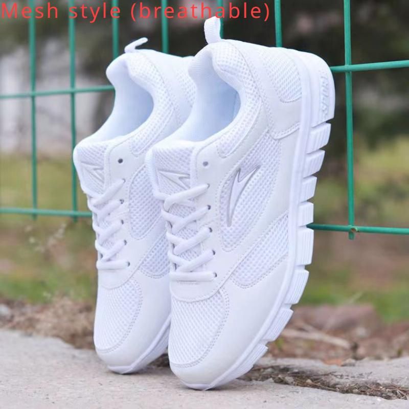 Baskets en cuir de printemps et d'automne, chaussures décontractées imperméables, chaussures de course blanches, chaussures à la mode pour étudiants, baskets blanches, chaussures unisexes, tennis_voghion.com