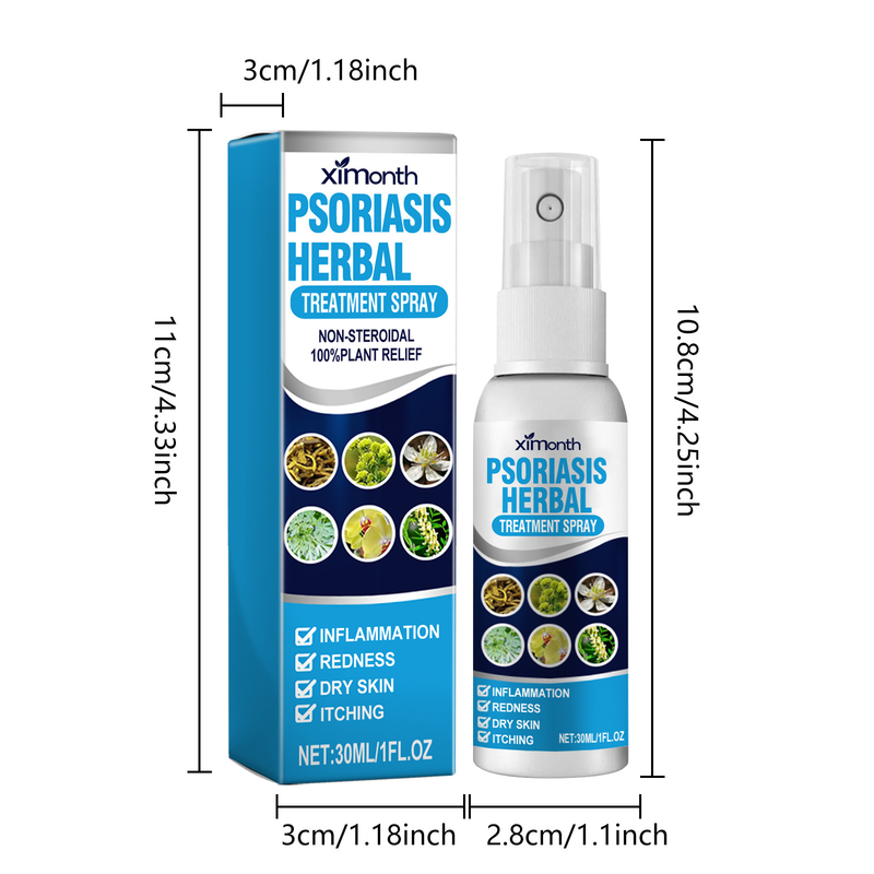 XIMONTH Repair Repairs redness itching of hands and feet Skin Care spray_voghion.com