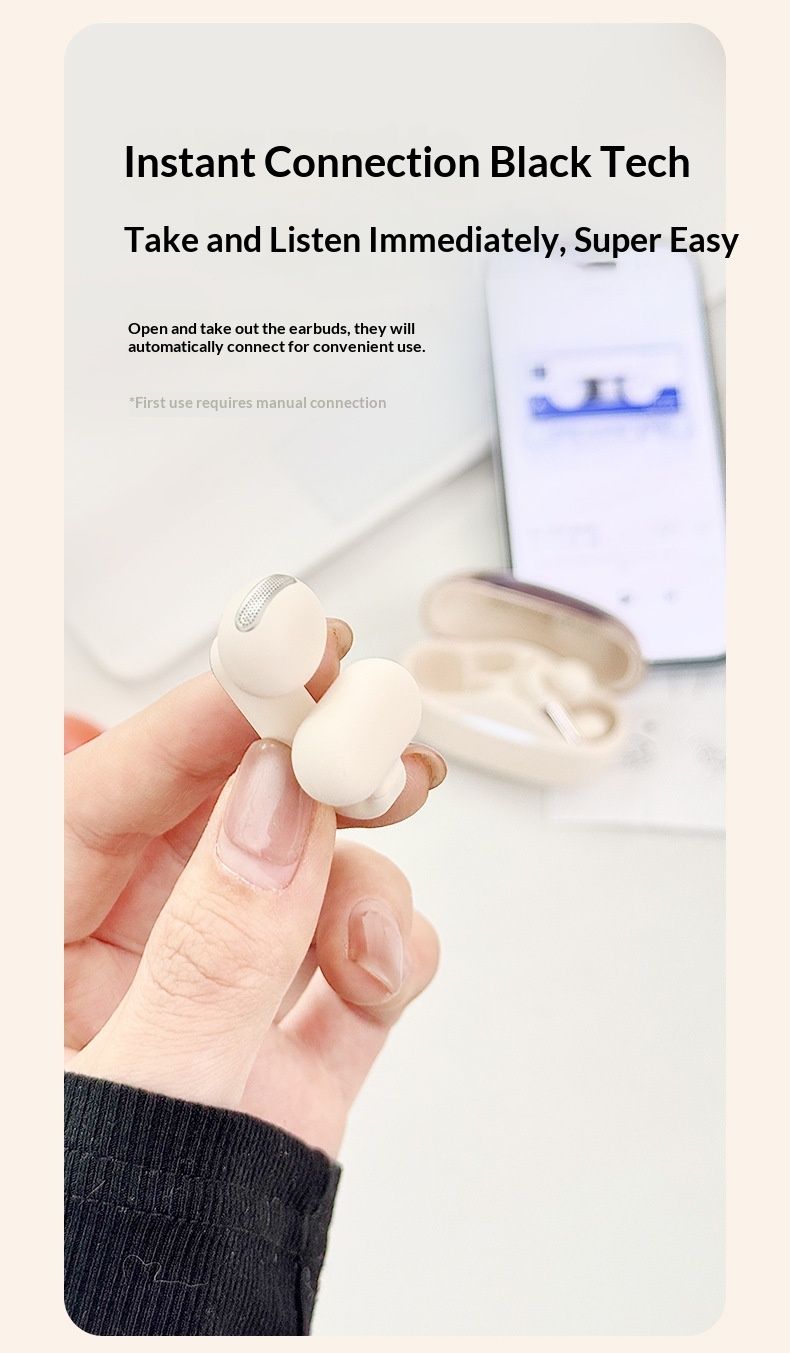 NeoGear Neue KI-gestützte, intelligente, kabellose, tragbare Outdoor-Sport-Kopfhörer mit hochwertigem Design und Ohrclip-Funktion, fortschrittliche Bluetooth-Kopfhörer_voghion.com