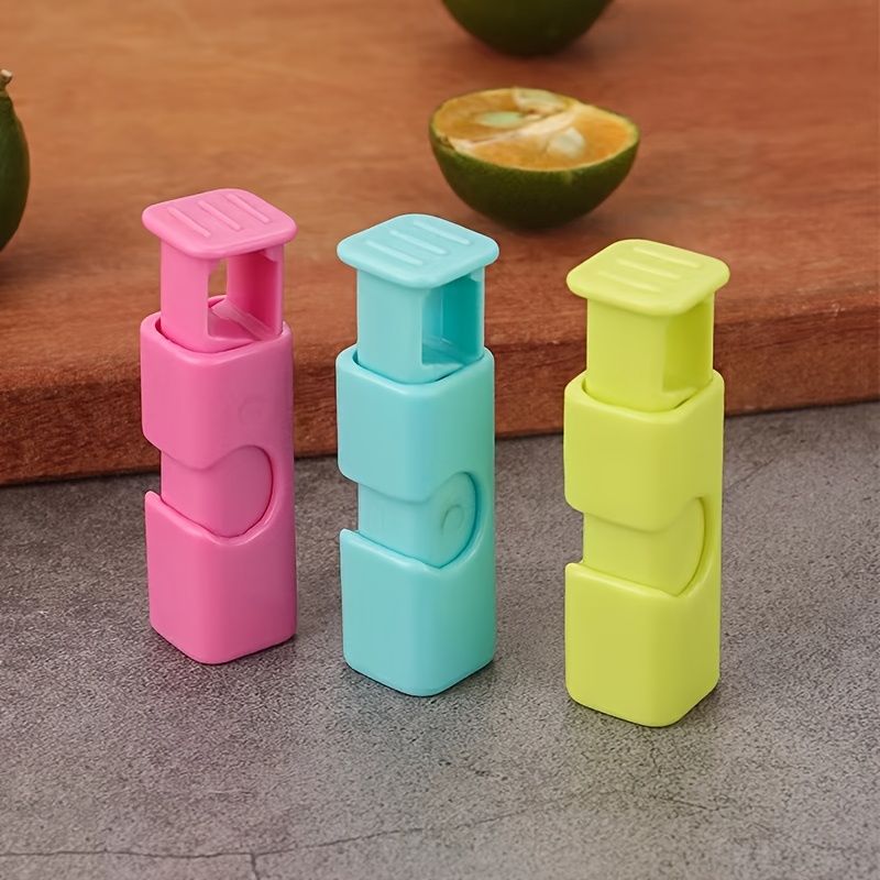 10 Plastic Bag Closure Clips, Moisture-proof Spring Clips For Plastic And Snack Bags, Multi-functional Organizer For Daily Storage_voghion.com
