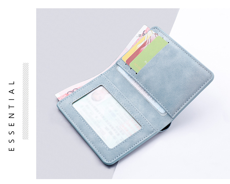 2024Mini wallet bag men, ultra-thin and multifunctional driver's license leather multiple slots, ID case, vertical card clip_voghion.com