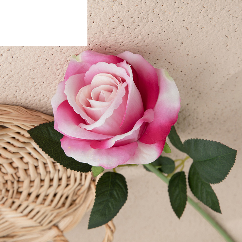 Artigianato, fiori artificiali, forniture nuziali, rose di velluto, piante, fiori nuziali finti, decorazioni per la casa MW03332Y_voghion.com