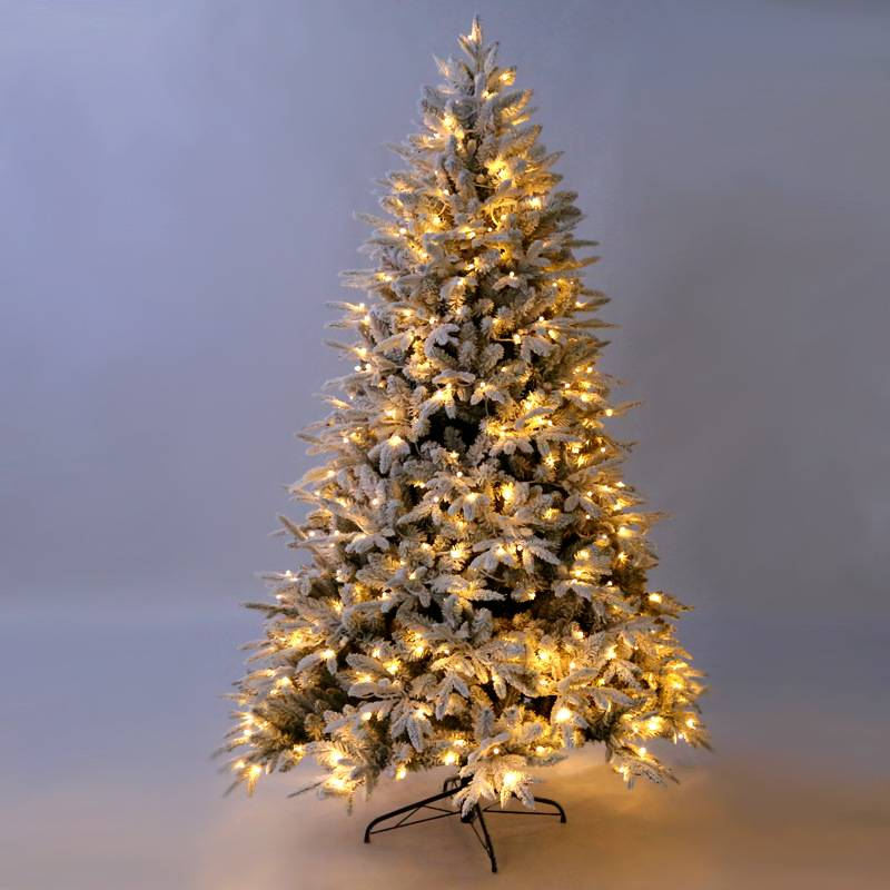 Christmas tree PE+PVC mixed luxury encryption flame retardant Christmas decorations Christmas tree_voghion.com
