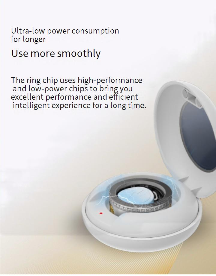 Rings Smart Temperature Ring Heart Rate Blood Oxygen Pressure Sleep Monitoring Step Counting Sports Smart Ring Smartring_voghion.com
