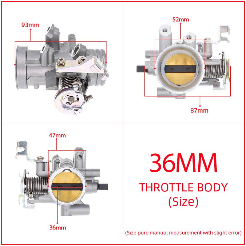 Corpo farfallato RACING per HONDA WAVE110I NEW WAVE110-I Wave 110i BIZ125 Z125 28mm 30mm 32mm 36mm 38mm 40mm 42mm Corpo farfallato RACING per moto_voghion.com