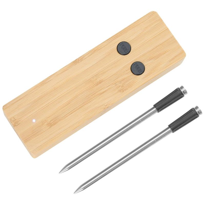Per carne Termometro a due sonde wireless per carne Sonde Bluetooth per cottura_voghion.com