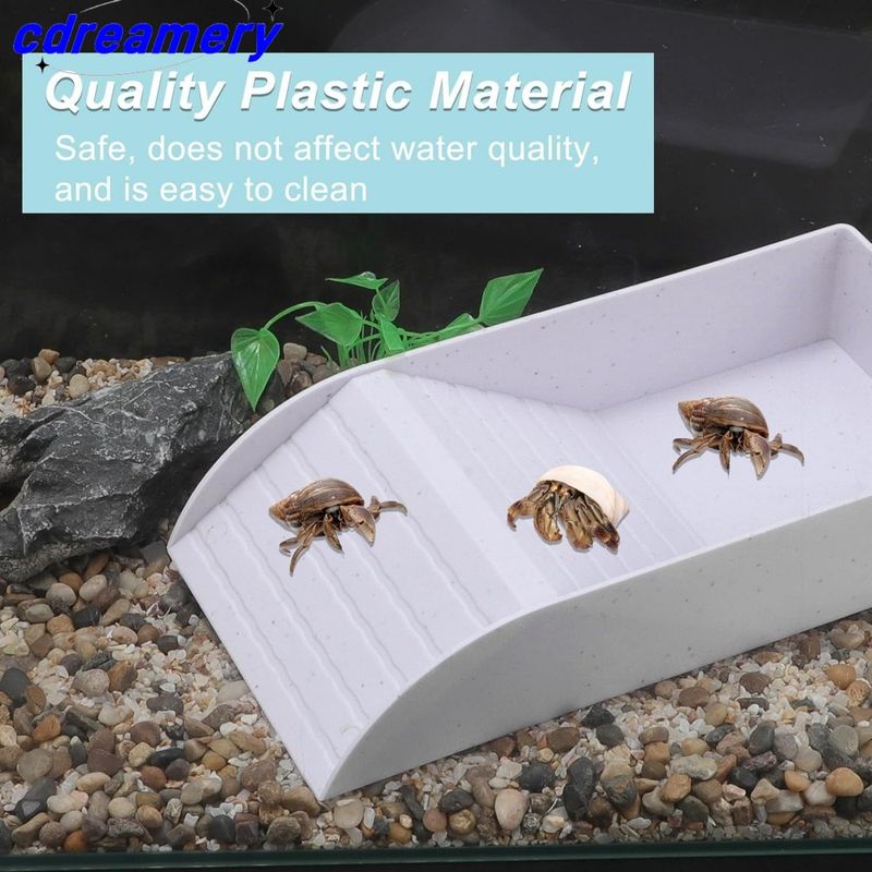 Turtle Bathing Pool Feeding Dish Durable Reptile Water Bowl For Box Turtles Frogs And Pets Easy To Clean Habitat Accessory_voghion.com