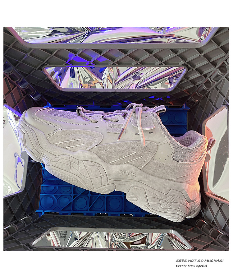 2023 Primavera Nuovi Uomini di Scarpe Alla Moda Coreano Papà Scarpe da Uomo in Stile Harajuku Scarpe da Ginnastica Casual da Uomo Scarpe Alla Moda All'ingrosso_voghion.com