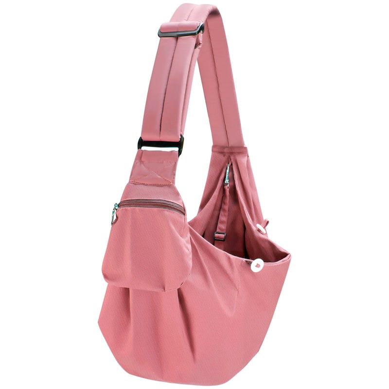 24 Cross-Border Supplies New Portable Pet Crossbody Shoulder Comfortable Breathable Large Capacity Chest Bag_voghion.com