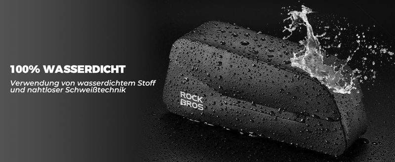 ROCKBROS Torba rowerowa na górną rurę magnetyczna Torba rowerowa 0,6-0,9 l MTB, rower szosowy_voghion.com
