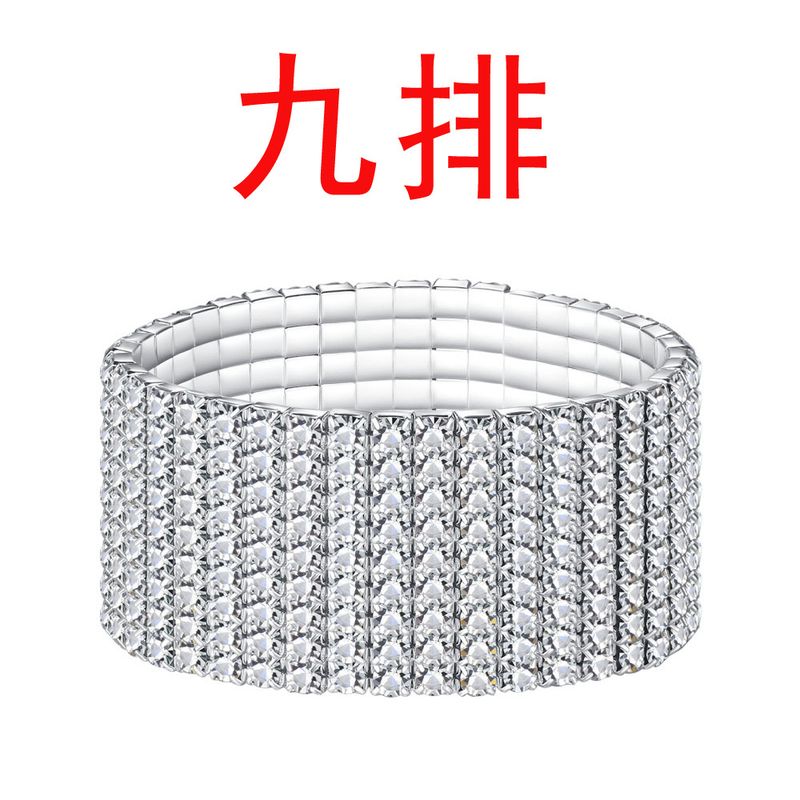 2023 Korean New Elastic Rhinestone Bracelet For Women, Light Luxury Fashion, Minimalist Style, Unique Temperament, Hand_voghion.com