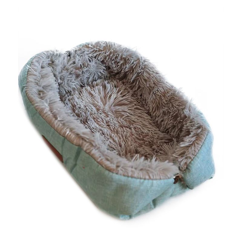 Auto Haustier Dual-Use Hund Lange Plüsch Katzenbett Matte_voghion.com