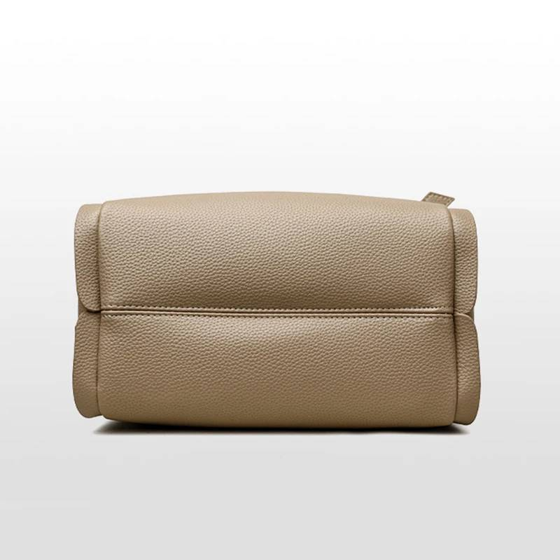 Borse a tracolla a secchiello versatili Borse a tracolla a tracolla a tracolla in pelle PU di design di lusso da donna Borsa a mano casual in tinta unita da donna_voghion.com