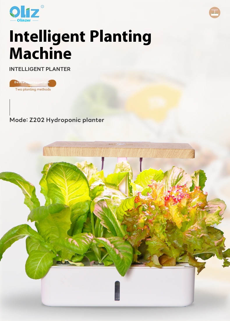 Mașină inteligentă de plantare hidroponică, complet automată, pentru uz casnic, mașină de plantare a legumelor, cultivare fără sol, plantare de legume în interior_voghion.com