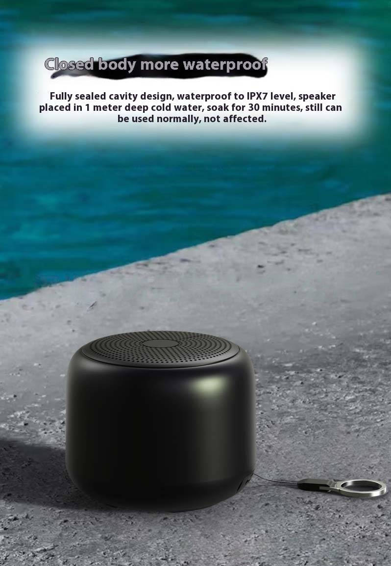 IPX7 Waterproof Bluetooth Speaker - Mini Portable Speaker With Gradient Color & Wireless Stereo_voghion.com