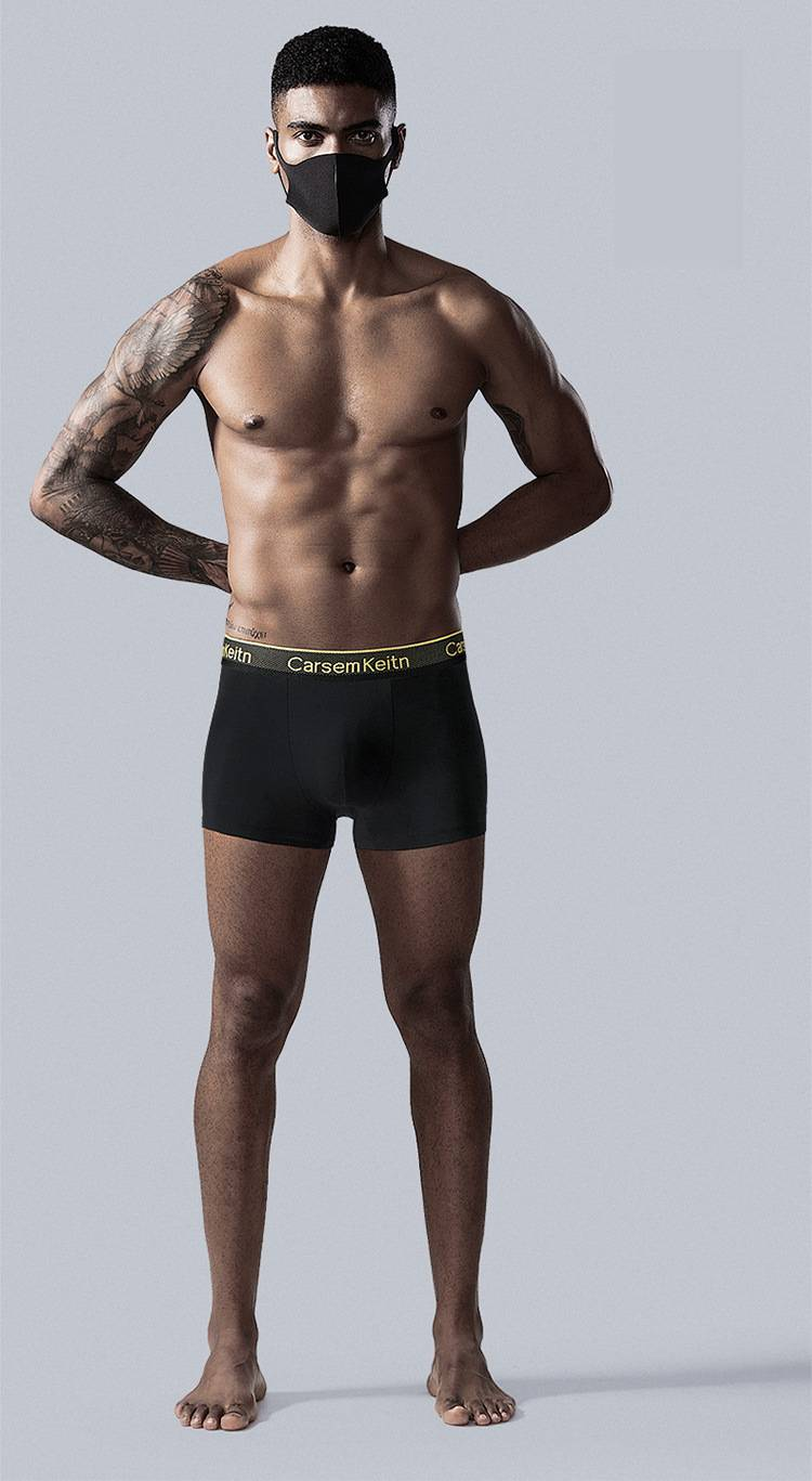 Underwear & Sleepwears Men's Modal Anti-Bacterial Boxer Briefs - Breathable, Comfortable, Large Size Underwear For Teens & Adults (6 Colors)_voghion.com