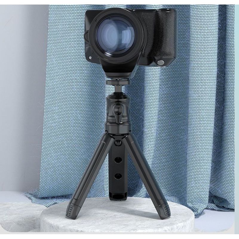 Mini estabilizador de mesa universal DJI Osmo Mobile Gimbal portátil para tiro esportivo novo 360 graus_voghion.com