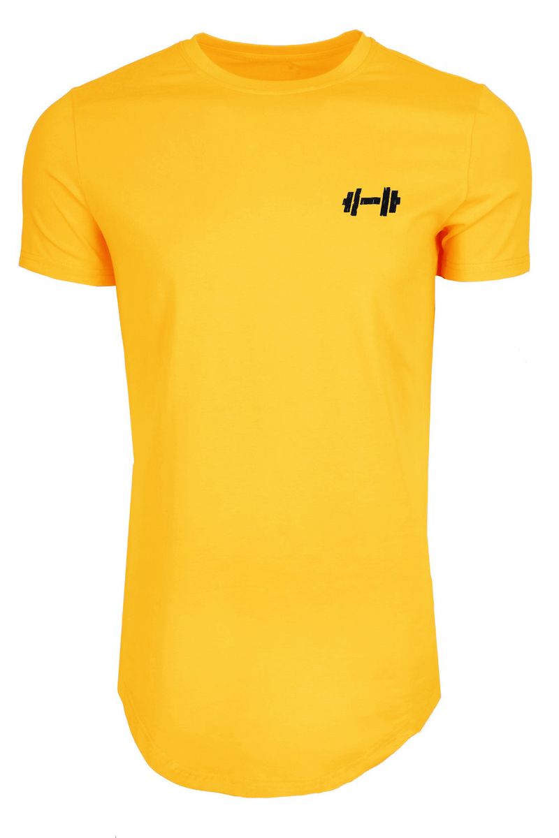 Spier Lente/Zomer Nieuw Heren Sport Vrije tijd Hardlopen Gym Oefening Katoen Slim Fit Elastisch Dun T-shirt met korte mouwen_voghion.com