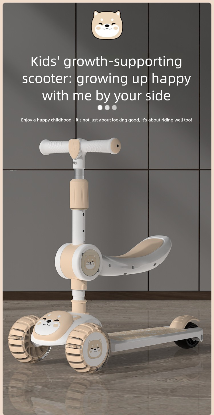 Foeign Tade In Stock Wholesale Childen's Factoy Diect Sales Boys And Gils Baby Thee-in-One Sliding Folding_voghion.com